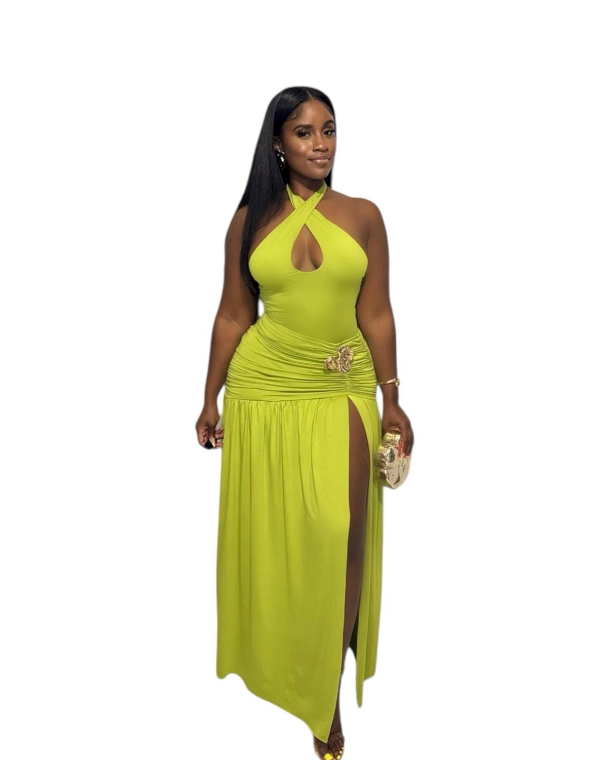 Enchanting Empress Halter Body Suit & Skirt Set