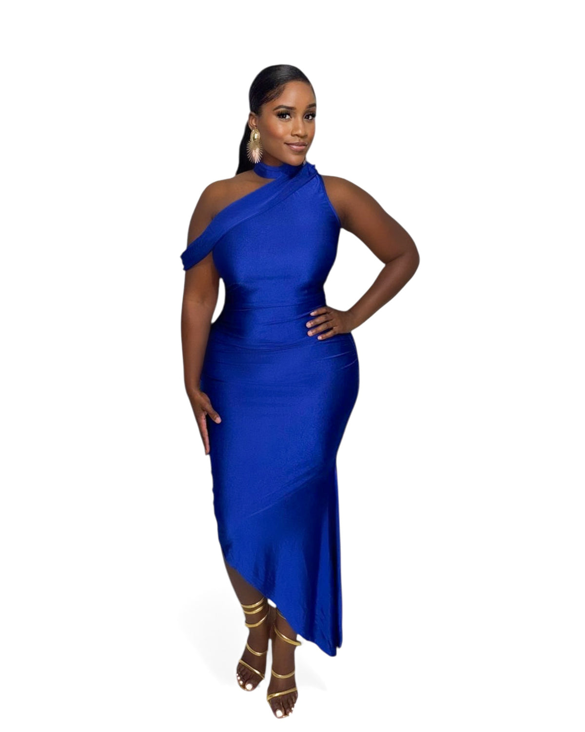 Blue Royale Elegance Dress