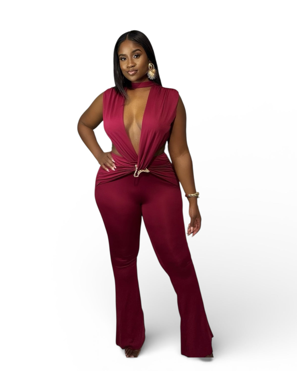 After Dark Stretch Jumpsuit