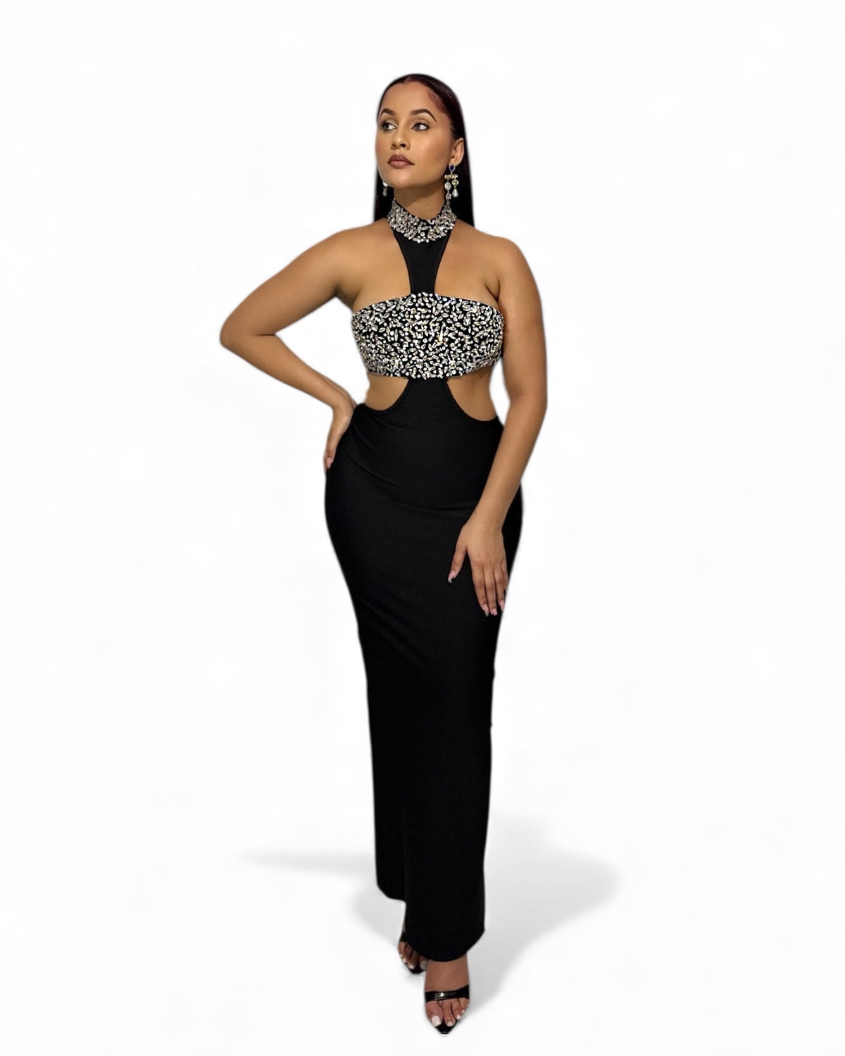 Crystal Muse Bandage Dress