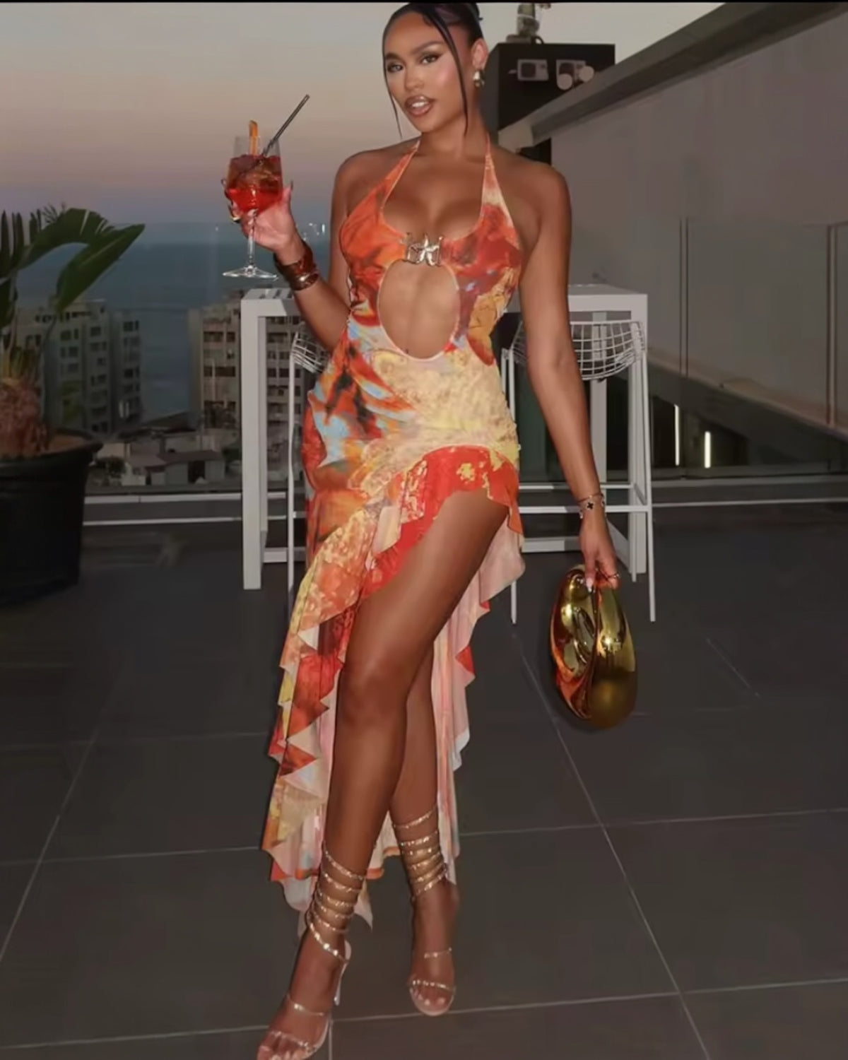 Sunset Serenade Dress
